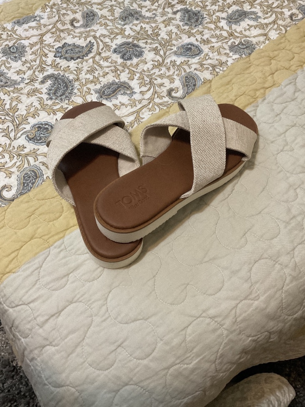 Tom’s sandals